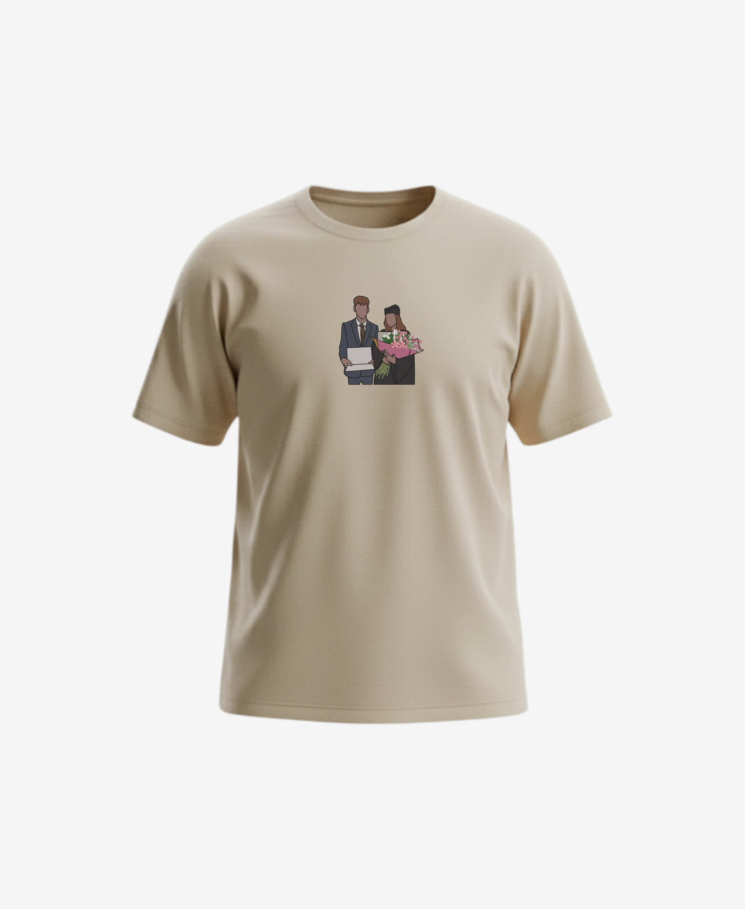 Tričko s výšivkou vlastní fotky