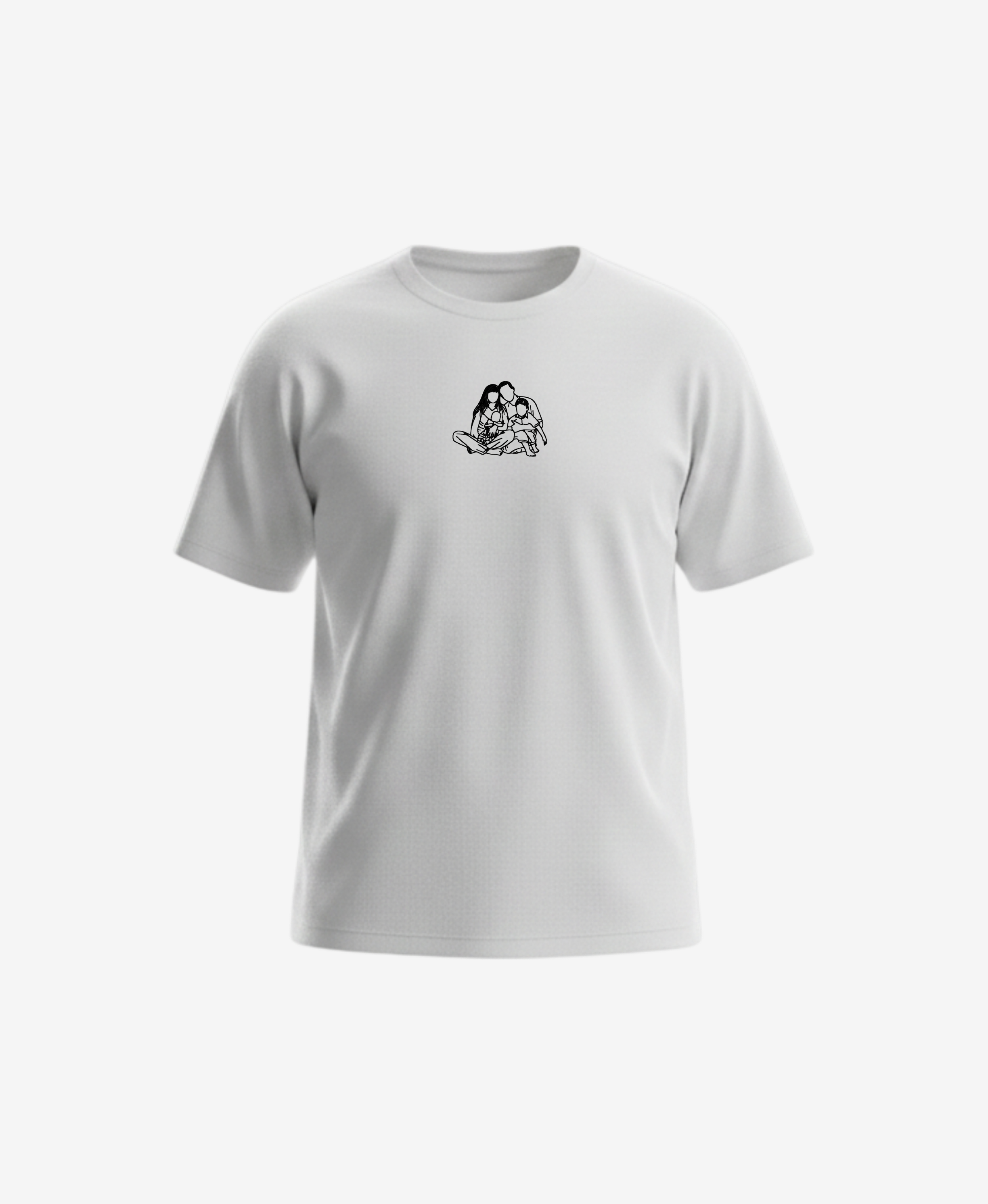 Tričko s výšivkou vlastní fotky